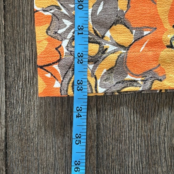 Miaou Vivi Dress in Parisian Flower Orange - Picture 11 of 11